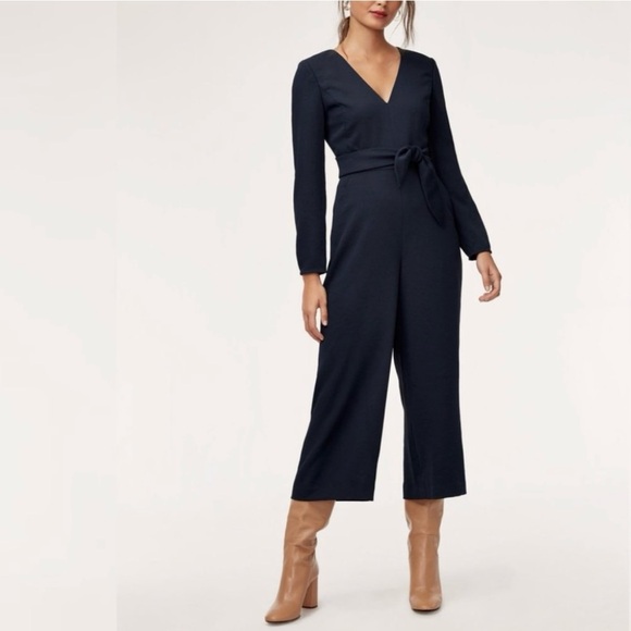 Aritzia Wilfred Jumpsuit. Dark grey. Size 4. Barely worn. Purchased for $212. - Picture 2 of 2